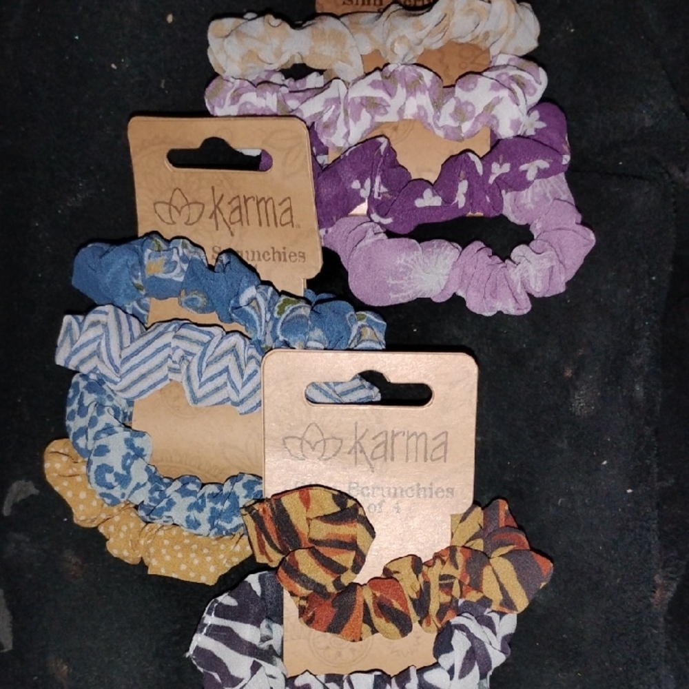 Karma Vibrant Scrunchies Collection